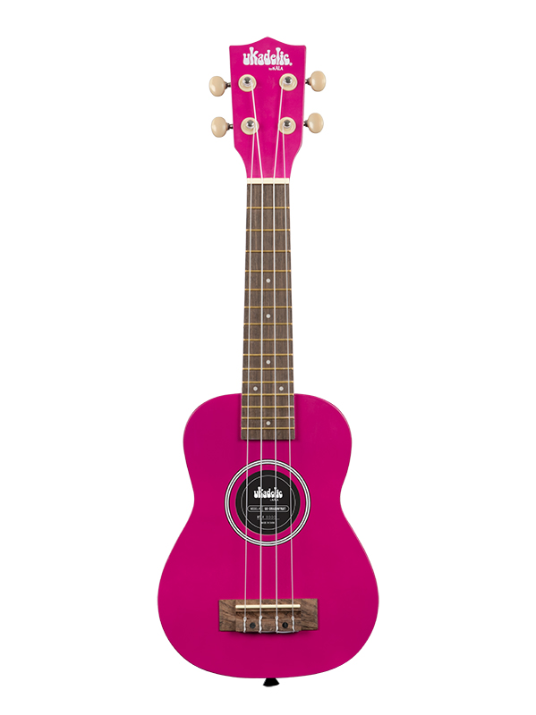 Dragon Fruit Ukadelic Soprano Ukulele