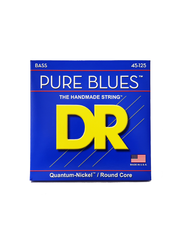 PURE BLUES - Quantum Nickel Bass Strings - 5-String Medium 45-125