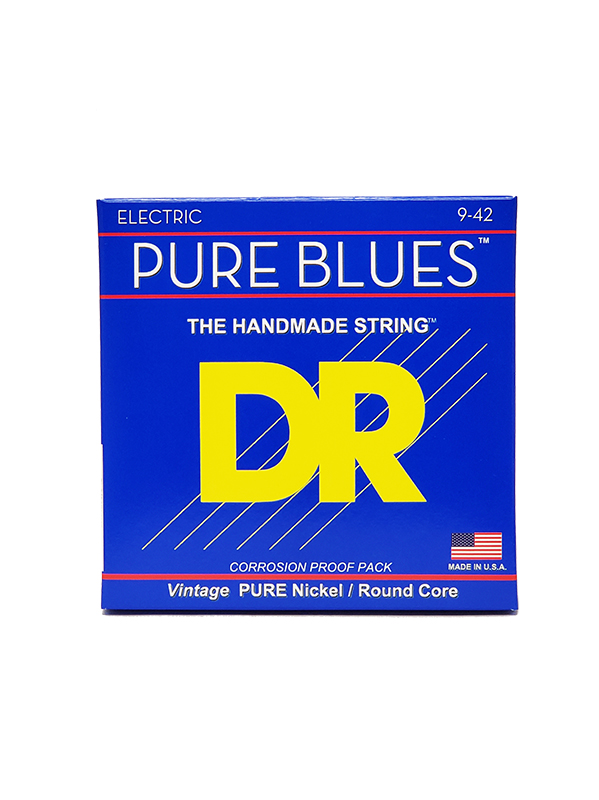PURE BLUES - Light 9-42 - Pure Nickel Electric Guitar Strings